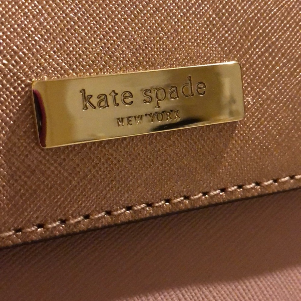 Light pink rose color BRAND NEW Kate Spade purse - Picture 3 of 8